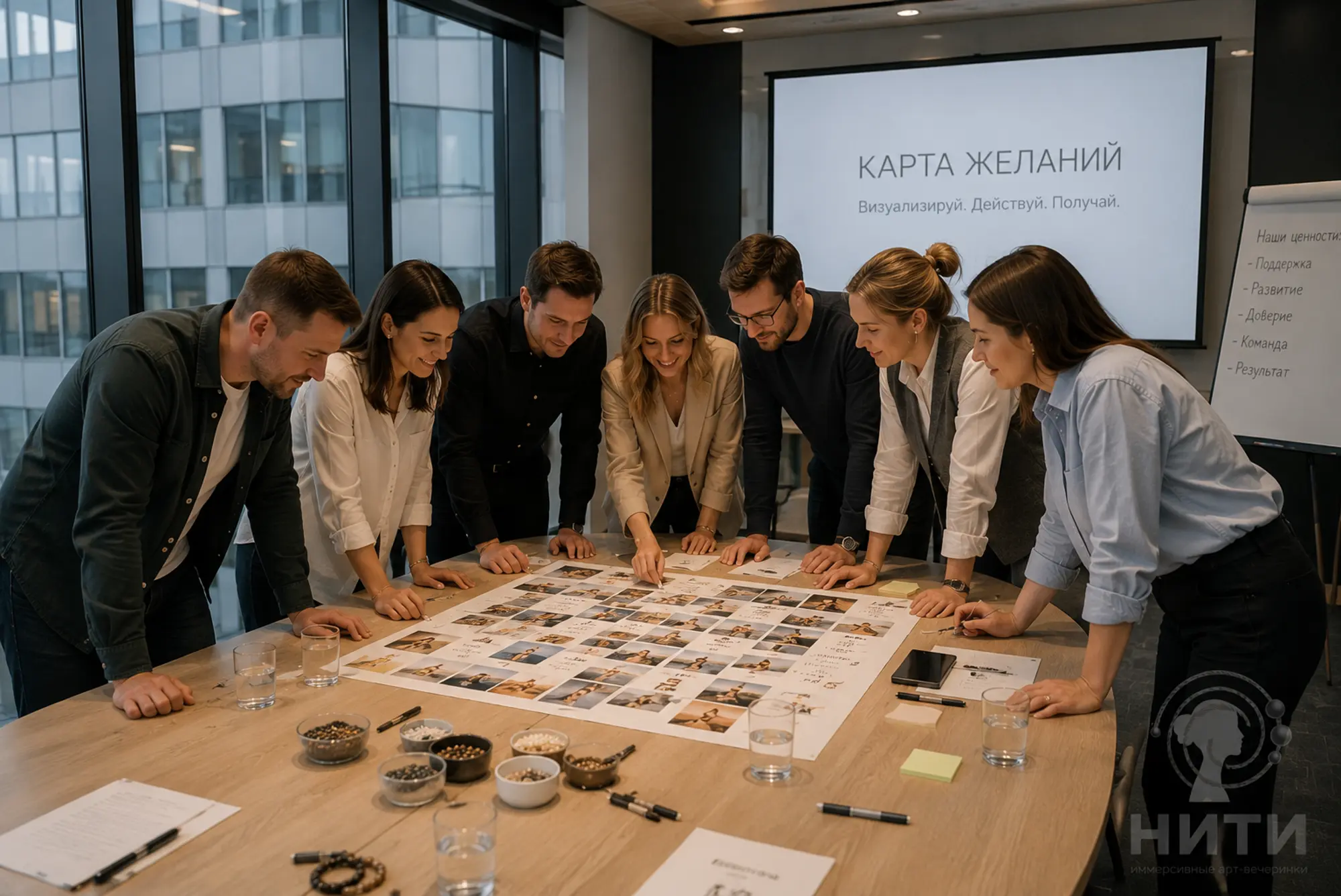 группа людей, за обсуждением
